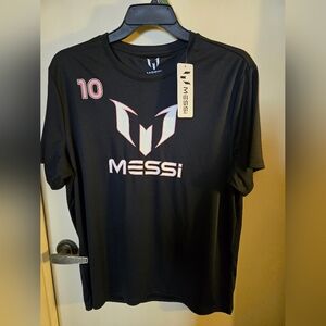 Messi Black Short Sleeve Men's Tee - NWT